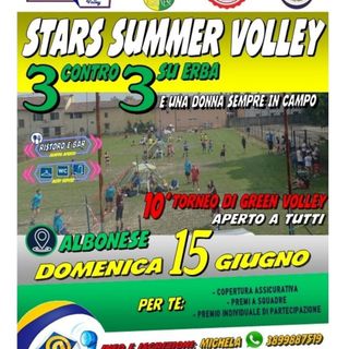 Albonese, tutto esaurito per la 10° edizione del torneo "Green Volley"