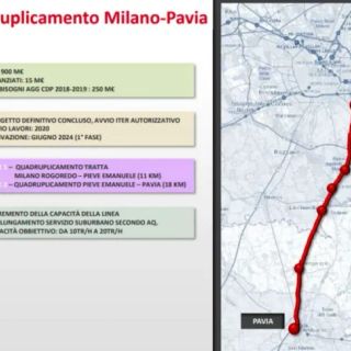 Quadruplicamento Milano-Pavia: Regione, via a gara da 189 milioni
