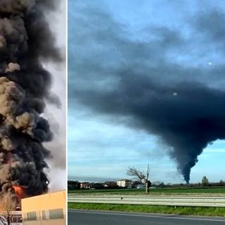 Incendio Novara: nessun ferito né intossicato, in salvo i 30 operai