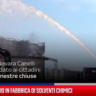 Incendio San Pietro Mosezzo: indagano Carabinieri e Procura, bloccato sversamento di acque