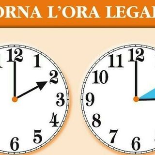 Torna l'ora legale: alle 2 di domenica 26 marzo orologi avanti di sessanta minuti
