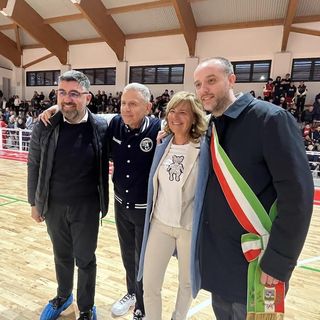 Inaugurato il nuovo palazzetto di Trecate