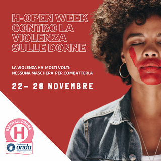 Violenza sulle donne: dal 22 al 28 novembre porte aperte nei centri antiviolenza e negli ospedali con i bollini rosa