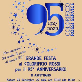 Cuggiono: 95 anni di Colorificio Rossi, sabato il grande evento (VIDEO)