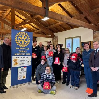 Sannazzaro: &quot;Pasta e Riso per un Sorriso&quot;, iniziativa del Rotary Club Cairoli