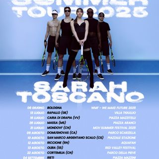 Musica, Sarah Toscano annuncia nuove date per il tour estivo 2025
