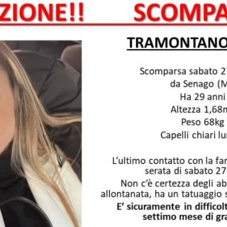 Scomparsa da Senago, Giulia ragazza 29enne