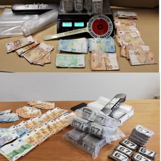 Vigevano: sequestrati 5 chili di hashish e 25mila euro, in manette un 52enne
