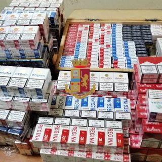 Bernate, maxi operazione della GDF di Napoli: 400 chili di sigarette di contrabbando, 2 arresti