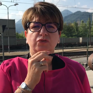 La sindaca di Borgo San Dalmazzo Roberta Robbione