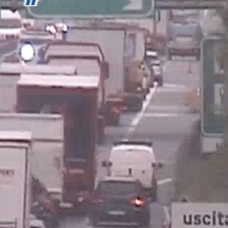 La situazione del traffico in A8 vista dalle webcam di Autostrade per l'Italia