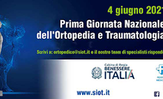 4 giugno 2021: “Prima Giornata Nazionale dell’Ortopedia e Traumatologia”