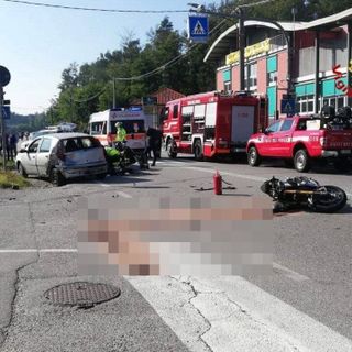 Tragico incidente sulla Statale del Sempione: muore motociclista di 19 anni