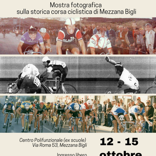A Mezzana Bigli va in scena &quot;Pasâ la cursâ&quot;, mostra fotografica dedicata alla storica corsa ciclistica mezzanese