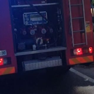 Auto in fiamme tra Vittuone ed Abbiategrasso Auto in fiamme tra Vittuone ed Abbiategrasso