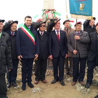 - FOTO-VIDEONOTIZIA - Cerimonia in ricordo della &quot;Battaglia della Sforzesca&quot;