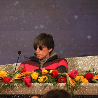 Bugo in conferenza stampa