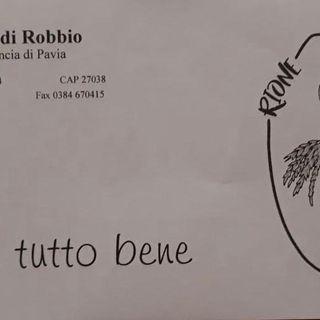 Robbio, bellissimo gesto del rione Campagnola. Donate ai propri contradaioli delle mascherine