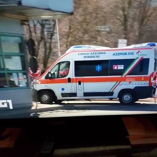 Robbio, la Croce Azzurra Robbiese al Tg1 tra le immagini di un servizio sull’emergenza Coronavirus