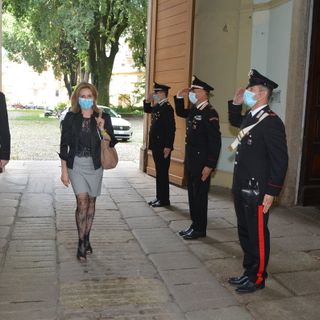 Pavia: il Prefetto Rosalba Scialla in visita al comando provinciale dei Carabinieri
