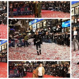 Sanremo: spettacolo 'Red Carpet', via Matteotti e piazza Colombo invasa dai fan dei protagonisti del Festival
