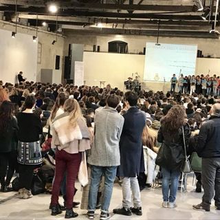 - FOTONOTIZIA - Le scuole medie di Vigevano presenti in Cavallerizza per la Giornata della Memoria