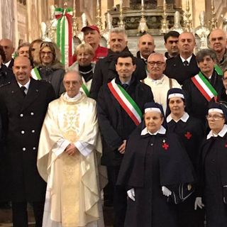 - FOTONOTIZIA - Vigevano: l'amministrazione comunale presente alla messa della Virgo Fidelis