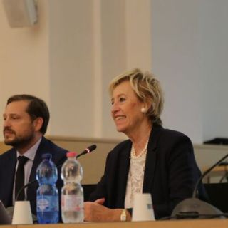 Emanuele Monti e Letizia Moratti