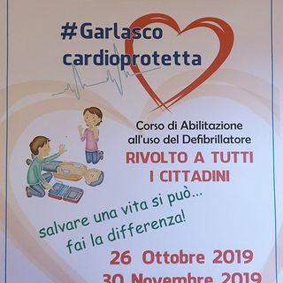 Garlasco: i volontari del gruppo Soccorso Garlaschese sensibilizzano coloro che vogliono imparare ad utilizzare il defibrillatore