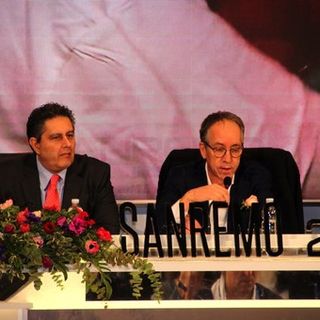 Il presidente Toti e il sindaco Biancheri