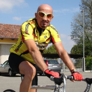 Giuseppe Andrini, il sosia vercellese di Pantani