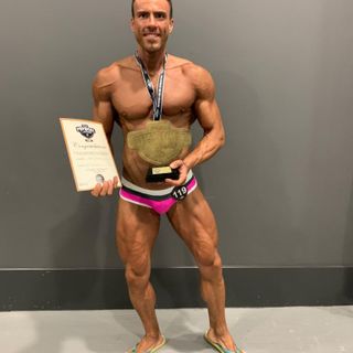Bodybuilding, prestazione pazzesca del lomellino Alessio Andrani. Primo posto e trionfo a Birmingham
