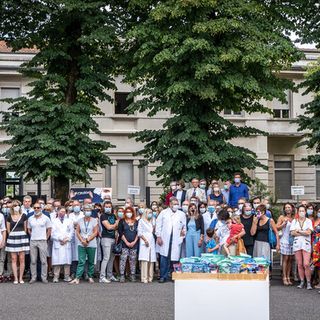 Il San Matteo di Pavia festeggia i suoi lavoratori con un brindisi firmato “La Versa – Terre d’Oltrepò”