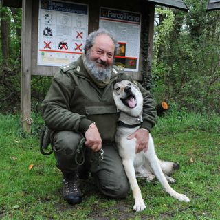Magenta – Ivan Provini con il cane Puck