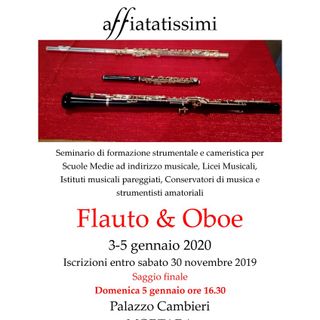 Mortara: &quot;Affiatatissimi!&quot; master class nazionale per strumenti a fiato