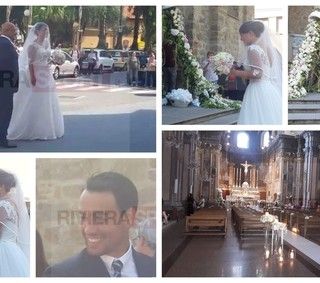 Arma di Taggia: Fulvia Fognini, sorella del tennista Fabio, è convolata a nozze