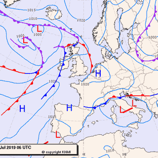 Previsioni meteo per mercoledì 10, giovedì 11, venerdì 12 (luglio)