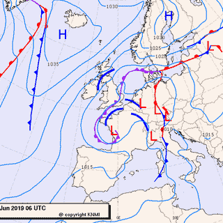 Previsioni meteo per mercoledì 12, giovedì 13, venerdì 14 (giugno)