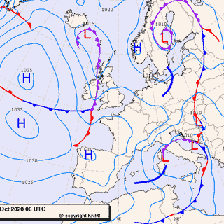 Previsioni meteo per lunedì 12, martedì 13, mercoledì 14 (ottobre)