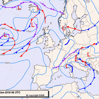 Previsioni meteo per mercoledì 13, giovedì 14, venerdì 15 (giugno)