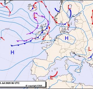 Previsioni meteo per lunedì 13, martedì 14, mercoledì 15 (luglio)