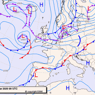 Previsioni meteo per venerdì 13, sabato 14, domenica 15 (marzo)
