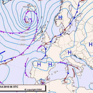 Previsioni meteo per martedì 16, mercoledì 17, giovedì 18 (ottobre)