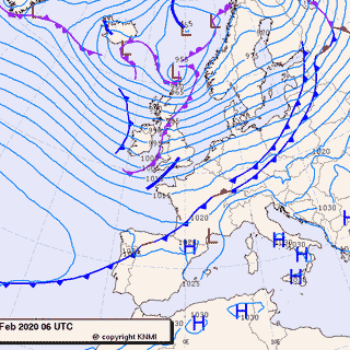 Previsioni meteo per lunedì 17, martedì 18, mercoledì 19 (febbraio)