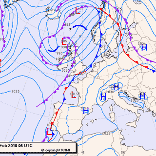 Previsioni meteo per lunedì 18, martedì 19, mercoledì 20 (febbraio)