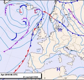 Previsioni meteo per giovedì 19, venerdì 20, sabato 21 (aprile)