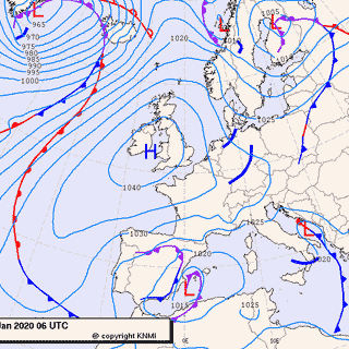 Previsioni meteo per domenica 19, lunedì 20, martedì 21 (gennaio)
