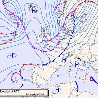 Previsioni meteo per giovedì 19, venerdì 20, sabato 21 (novembre)