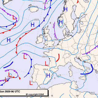 Previsioni meteo per lunedì 1, martedì 2, mercoledì 3 (giugno)