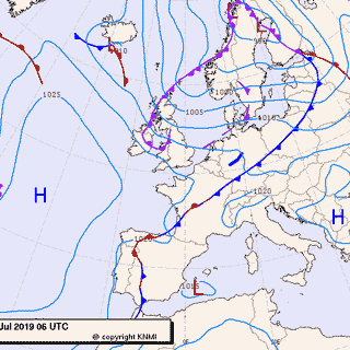 Previsioni meteo per lunedì 1, martedì 2, mercoledì 3 (luglio)